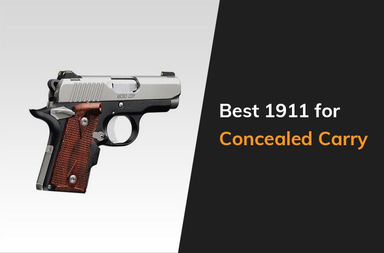 Best 1911 For Concealed Carry Featured