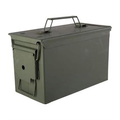 Brownells- 50 Caliber Ammo Can Steel Green