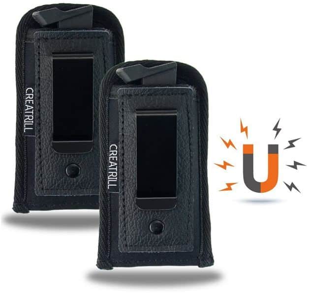 CREATRILL 2 Pack Magnetic Pistol Magazine Holsters
